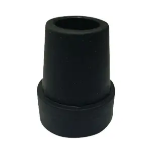 Walking Stick Ferrule Black, 19 mm | MOBIAK